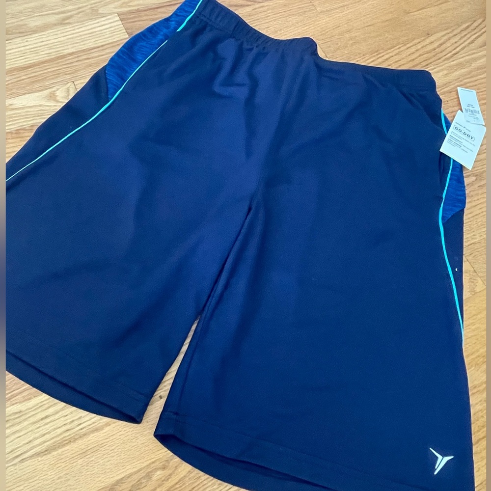 Two pairs of Old Navy athletic shorts for boys. Size XXL.